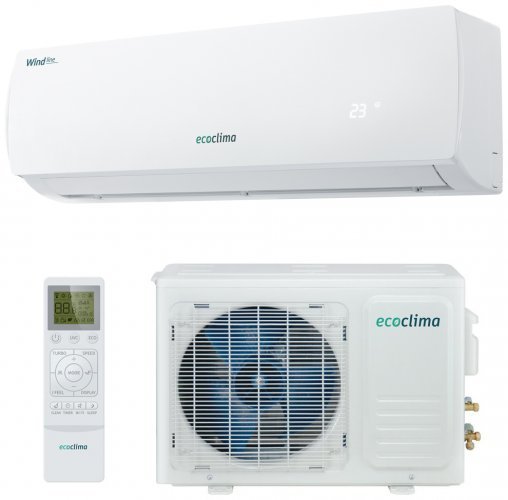 Сплит-система Ecoclima Wind Line Inverter ECW/I-09QCW / EC/I-09QC