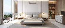 Сплит-система Gree Airy Inverter R32 champagne GWH24AVEXF-K6DNA1A