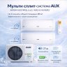 Мульти сплит-система Aux AMWM-H07/4R2(J) x2 / AM2-H14/4DR2 на 2 комнаты (40 м²)
