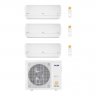 Мульти сплит-система Aux AMWM-H09/4R2(J) x3 / AM3-H21/4DR2 на 3 комнаты (61 м²)